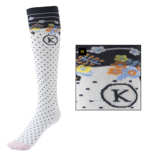 Kniestrümpfe KavalSocks "Summer" weiß