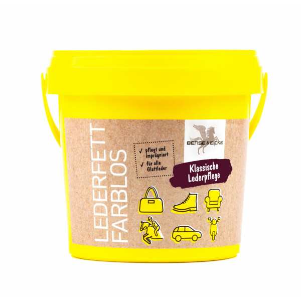 Bense & Eicke Lederfett farblos 500ml